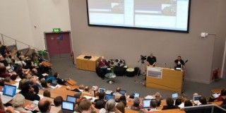 Karen Cator presents to ALT-C remotely