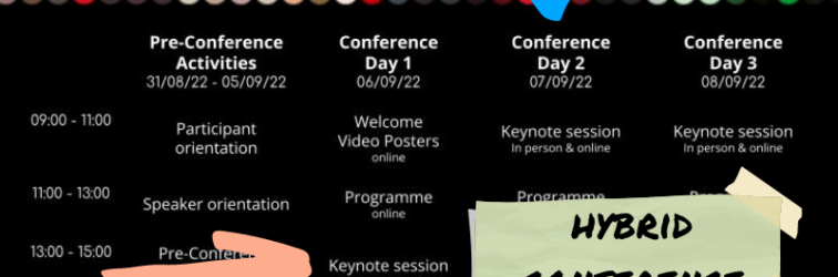 Designing a hybrid conference programme