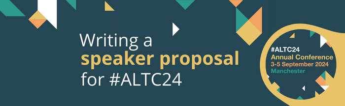 Writing a proposal for #ALTC24