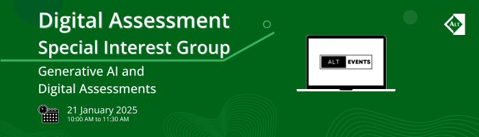 Digital Assessment SIG: our first blog!