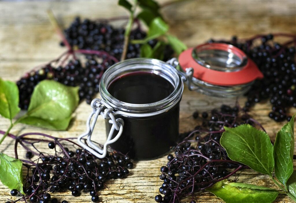 elderberries